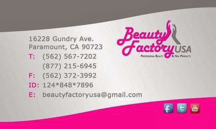 Beauty Factory USA | 16228 Gundry Ave, Paramount, CA 90723, USA | Phone: (562) 567-7202