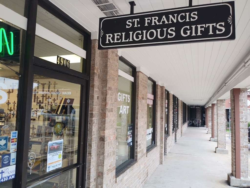 St Francis of Assisi Religious Gifts | 4906 Hwy 6 N, Houston, TX 77084, USA | Phone: (281) 859-0400