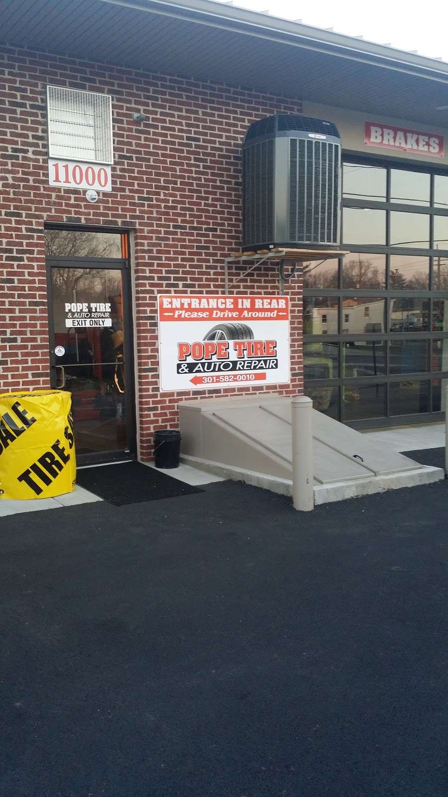 Pope Tire Warehouse & Service Center | 11000 Bower Ave, Hagerstown, MD 21740, USA | Phone: (301) 582-0010