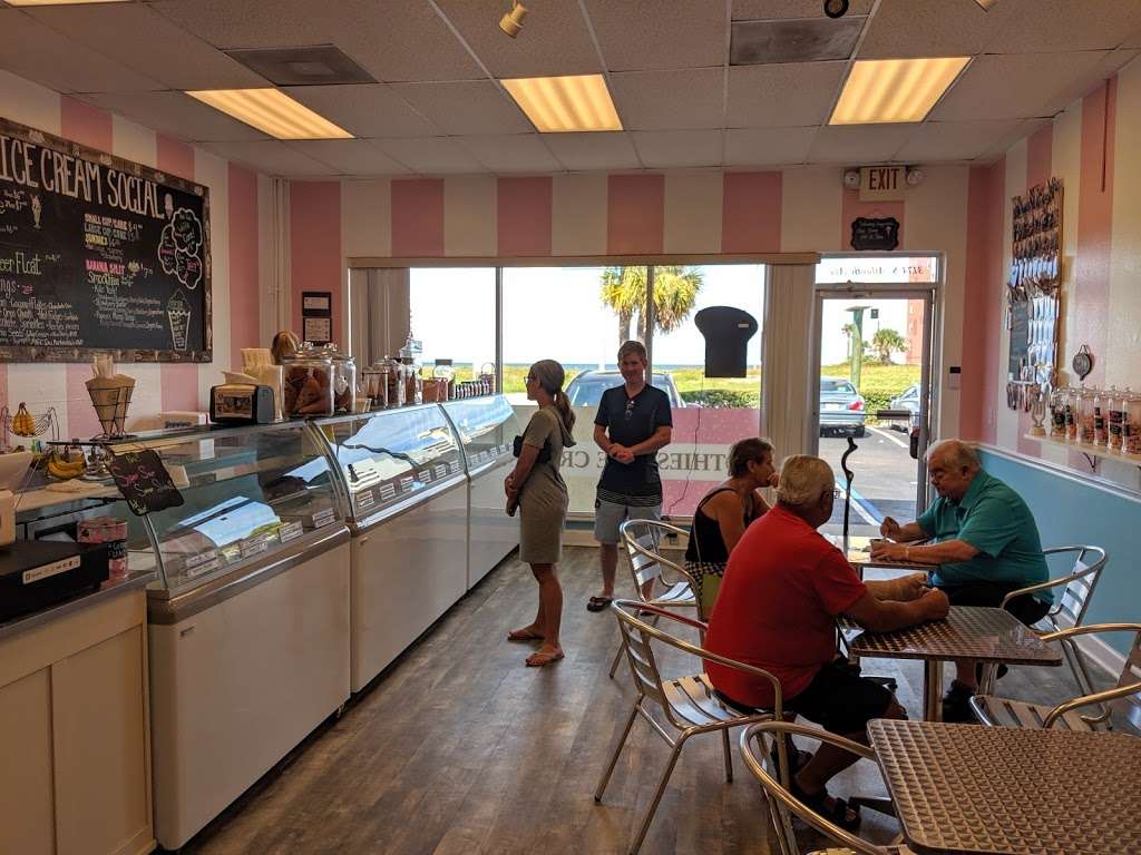The Ice Cream Social | 3174 S Atlantic Ave Unit C, Daytona Beach Shores, FL 32118, USA | Phone: (386) 238-9537