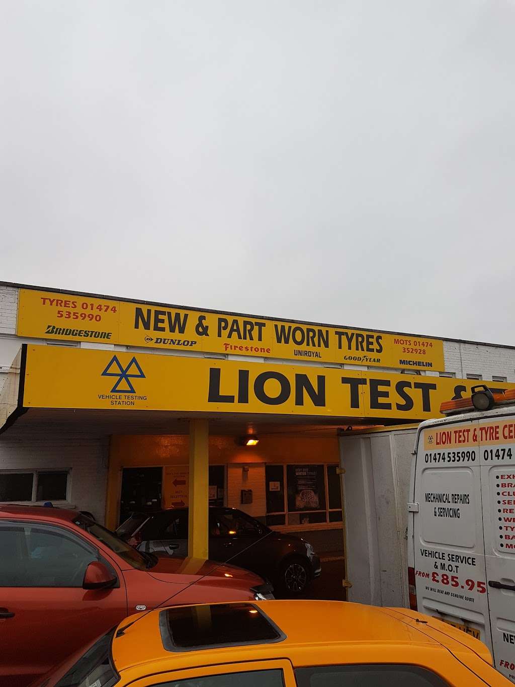 Lion Test & Tyre Centre | 301 Old Rd E, Gravesend DA12 1PW, UK | Phone: 01474 535990