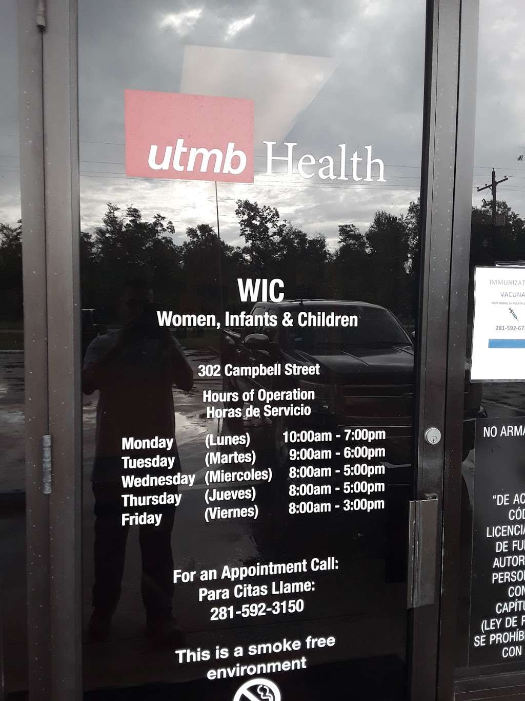 UTMB Health WIC - Cleveland | 302 Campbell St, Cleveland, TX 77327 | Phone: (281) 592-3150