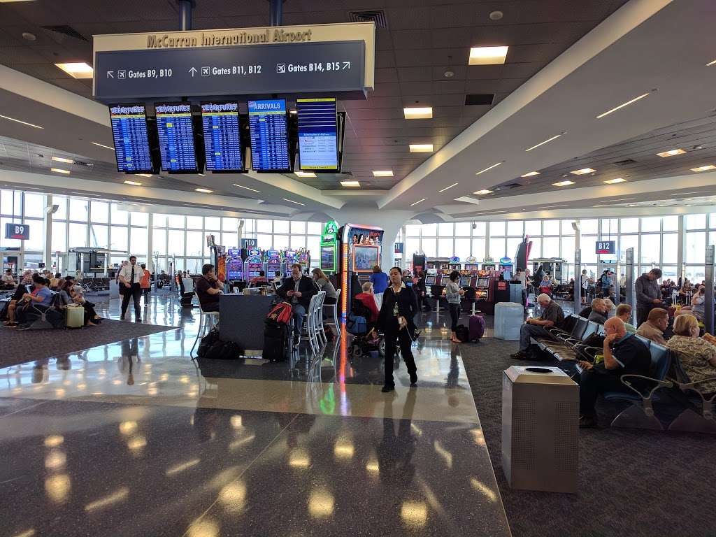LAS Terminal 1 Departures | 23 Wayne Newton Blvd, Las Vegas, NV 89119 | Phone: (702) 261-5100