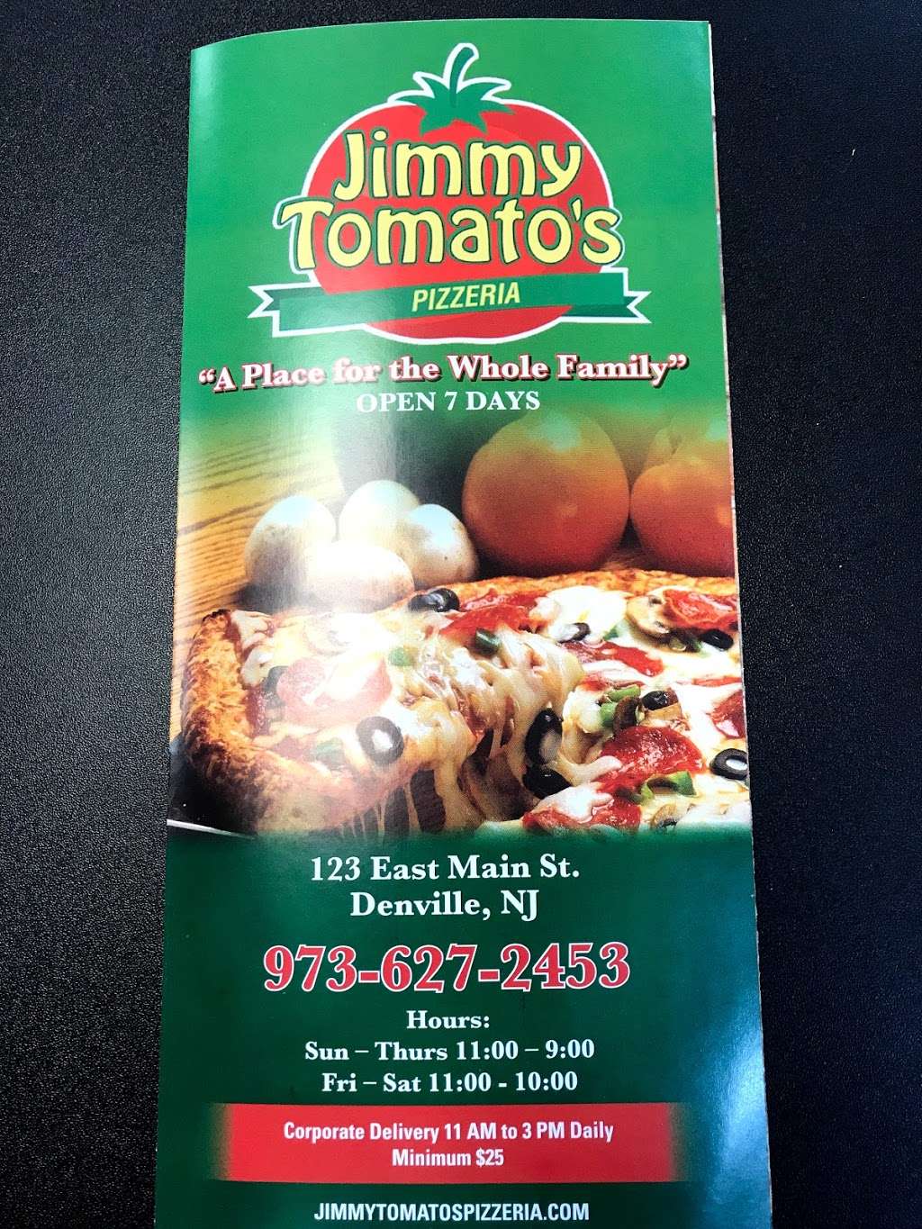 Jimmy Tomatos Pizzeria | 123 E Main St, Denville, NJ 07834 | Phone: (973) 627-2453