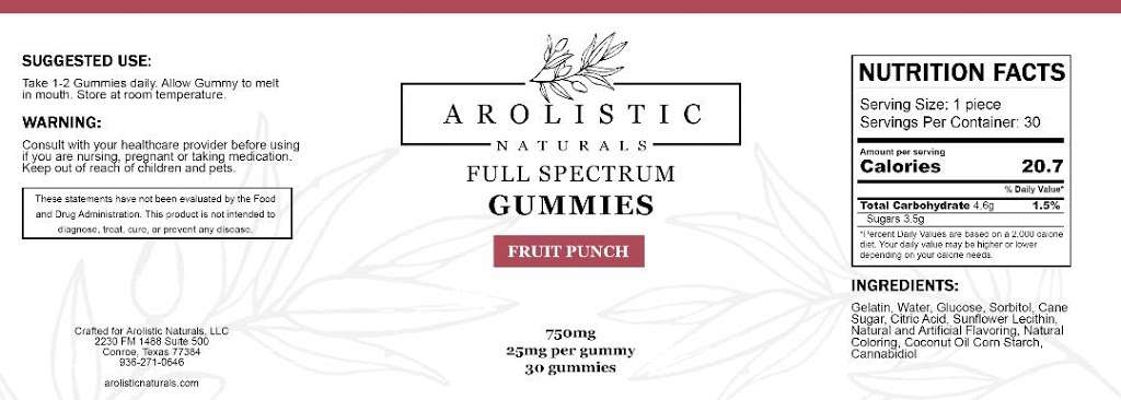 Arolistic Naturals | 2330 Farm to Market Rd 1488 Ste 500, Conroe, TX 77384, USA | Phone: (936) 271-0646