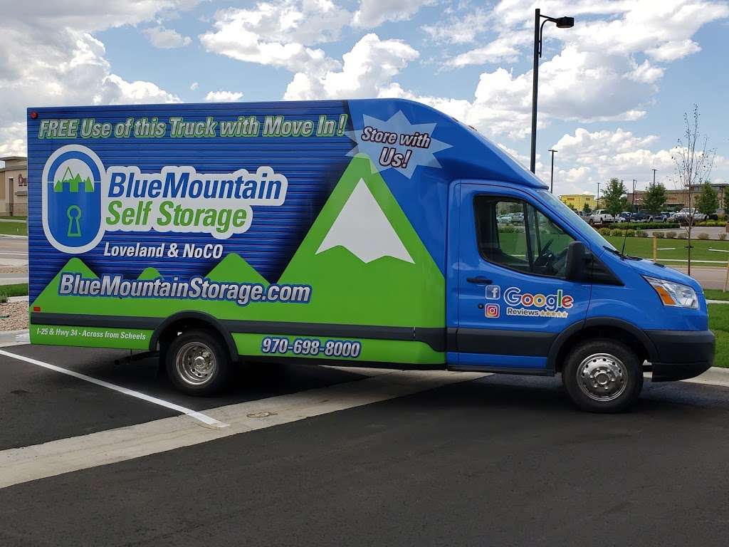 BlueMountain Self Storage | 4888 Ronald Reagan Blvd, Johnstown, CO 80534, USA | Phone: (970) 698-8000