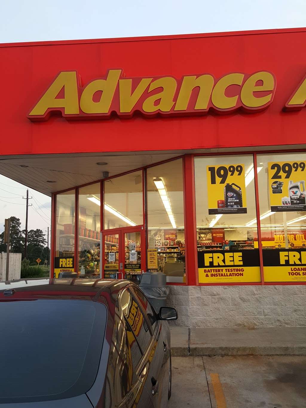 Advance Auto Parts | 10777 Spring Cypress Rd, Houston, TX 77070, USA | Phone: (281) 257-6489