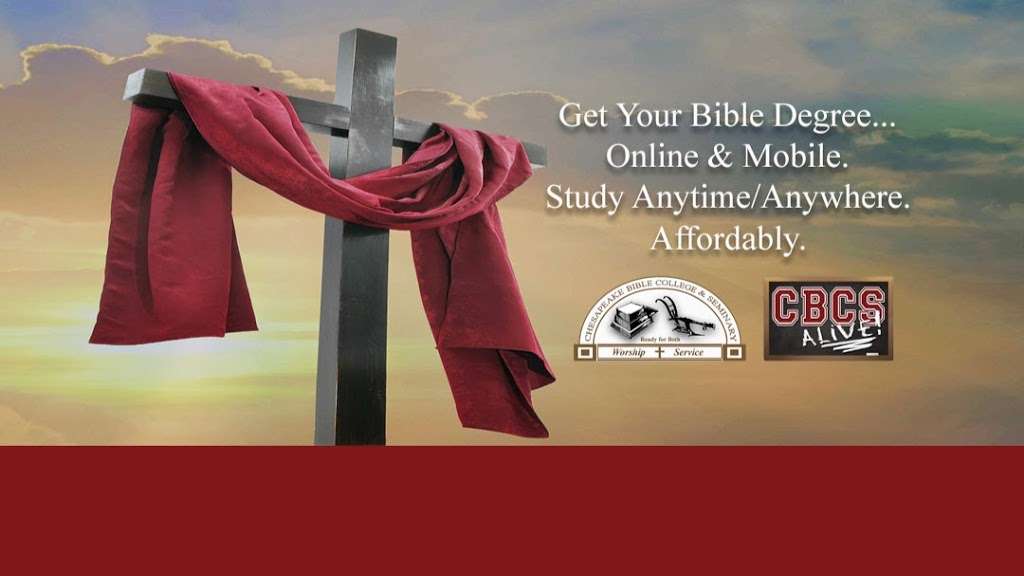 Chesapeake Bible College & Seminary | 14671 Fox Chase Cir, Ridgely, MD 21660, USA | Phone: (410) 634-9005