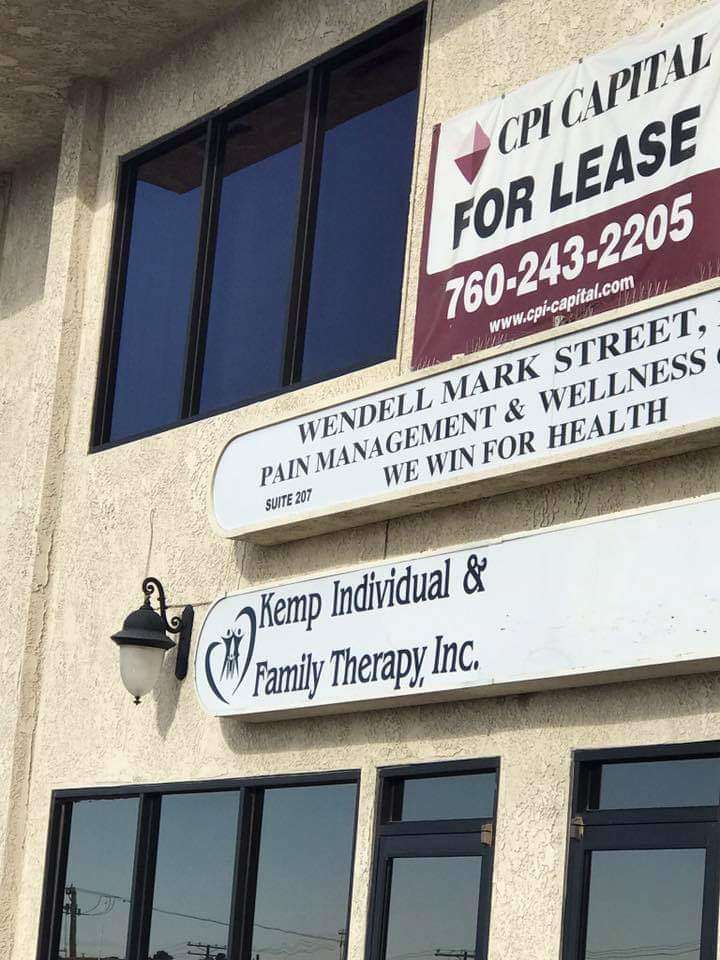 Kemp Individual & Family Therapy, Inc. | 14075 Hesperia Rd, Victorville, CA 92395, USA | Phone: (760) 810-0000