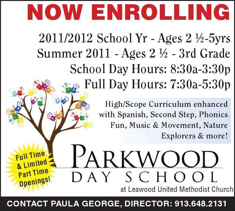 Parkwood Day School | 2915 W 95th St, Leawood, KS 66206, USA | Phone: (913) 648-2683