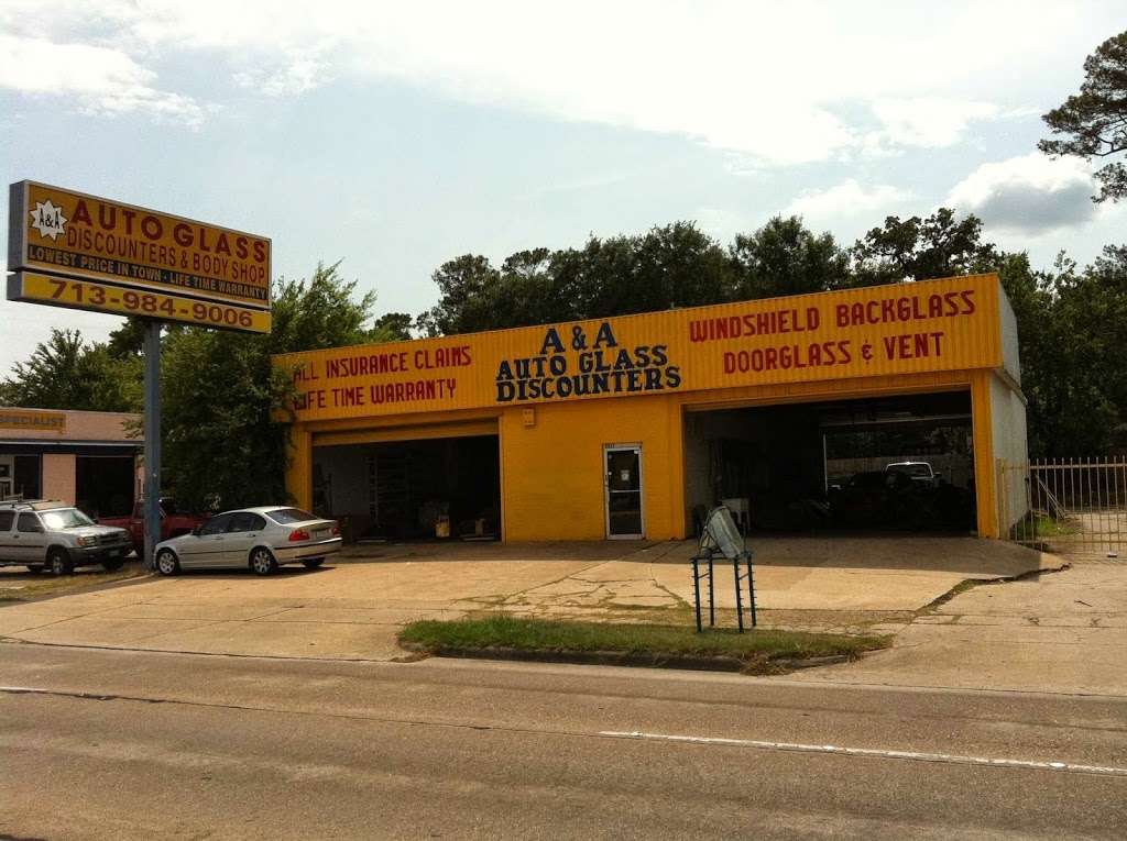 A&A Auto Glass Discounters & Body Shop | 2011 Gessner Rd, Houston, TX 77080, USA | Phone: (713) 984-9006