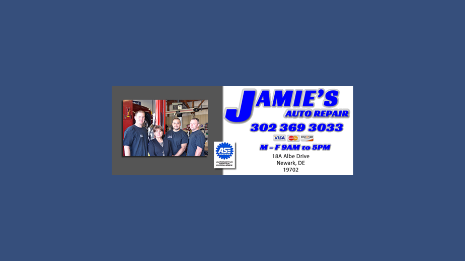 Jamies Auto Repair | 18 Albe Dr, Newark, DE 19702, USA | Phone: (302) 369-3033