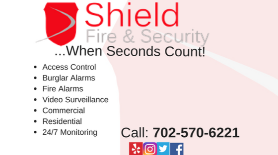 Shield Fire & Security, LLC | 3395 W Cheyenne Ave #109, North Las Vegas, NV 89032, USA | Phone: (702) 570-6221