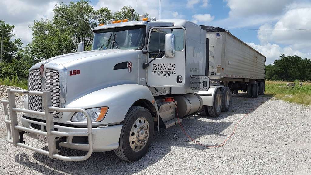 Bones Transportation Inc | 2643 Kingman Rd, Ottawa, KS 66067, USA | Phone: (785) 242-3660