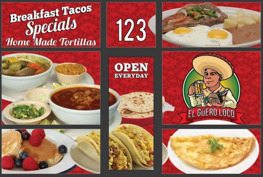 El Guero Loco Mexican Restaurant | 3712 New Mathis Rd #2, Elmendorf, TX 78112, USA | Phone: (210) 892-1706