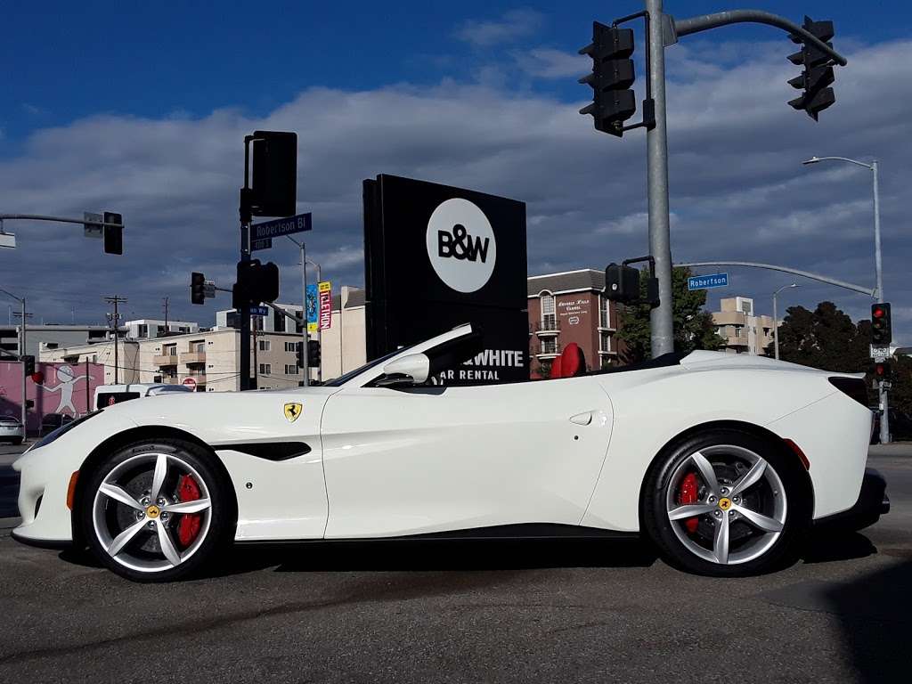 Black & White Car Rental | Beverly Hills | 8800 Burton Way, Beverly Hills, CA 90211, USA | Phone: (310) 274-1144