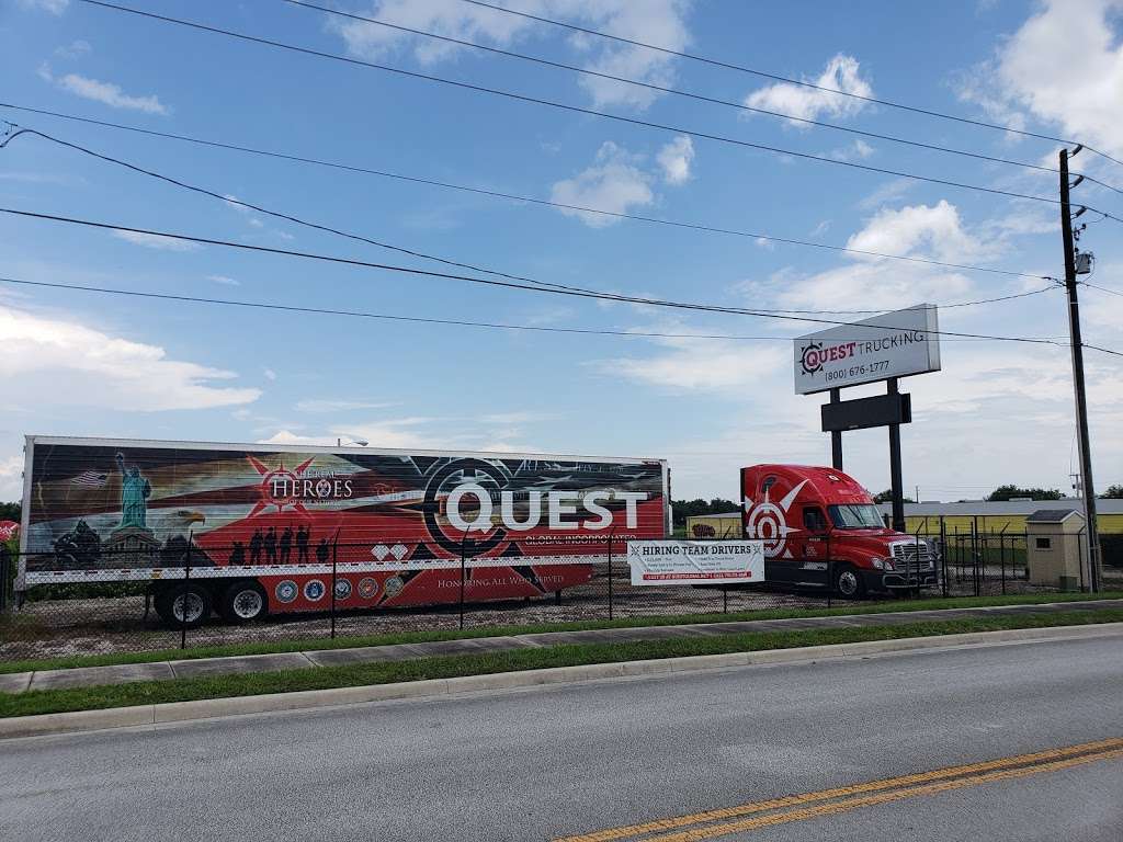 Quest Trucking | 5021 Frontage Rd N, Lakeland, FL 33810, USA | Phone: (770) 771-6968