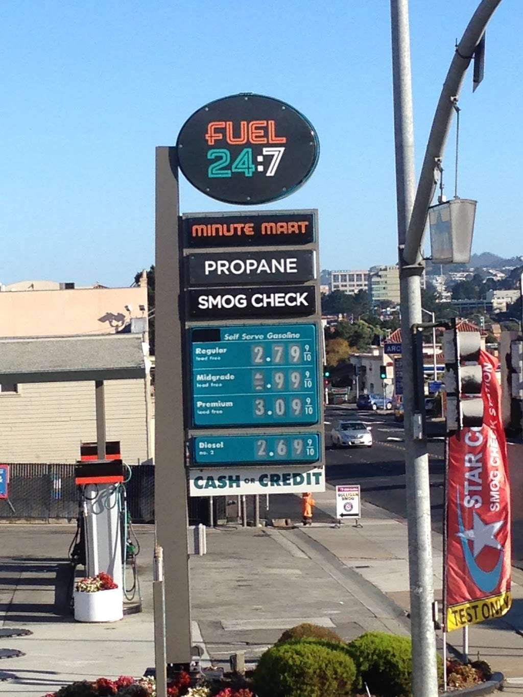 Fuel 24:7 | 1690 Sullivan Ave, Daly City, CA 94015, USA | Phone: (650) 992-4838