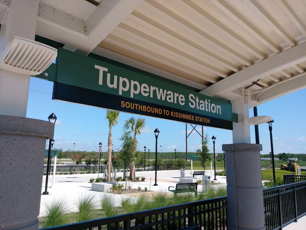 Tupperware Sunrail Station | 3205 S Orange Ave, Kissimmee, FL 34744, USA | Phone: (855) 724-5411