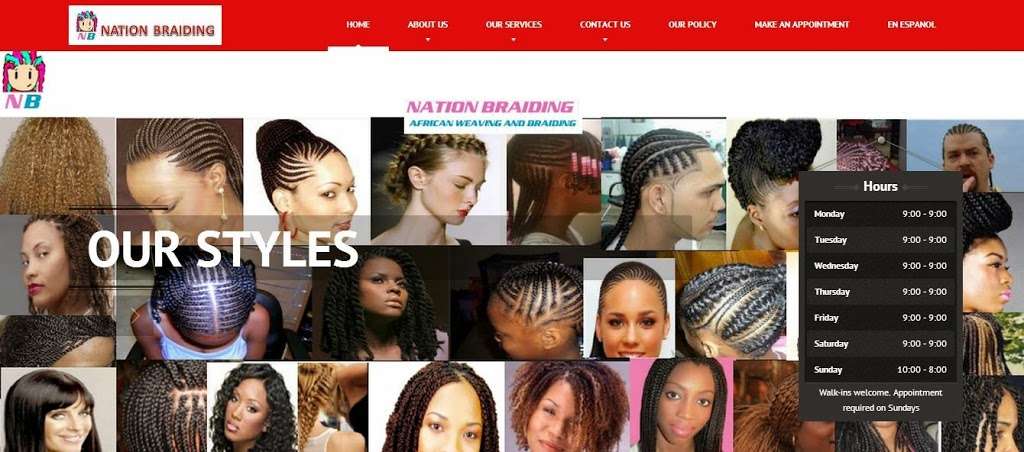 Nation Braiding Manassas | 7222 Nathan Ct, Manassas, VA 20109, USA | Phone: (571) 377-8511