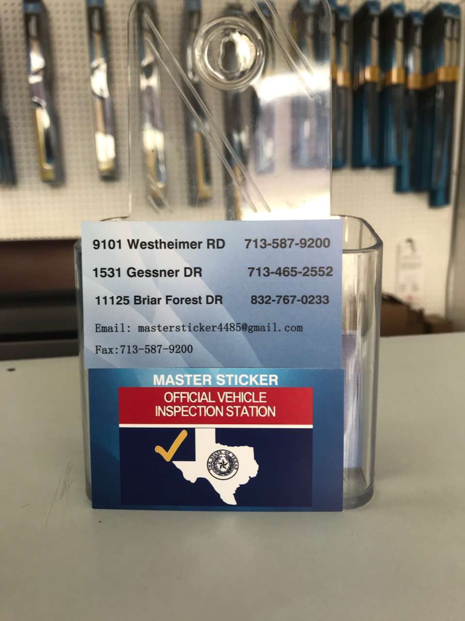 Mr Sticker | 1531 Gessner Rd, Houston, TX 77080, USA | Phone: (713) 465-2552