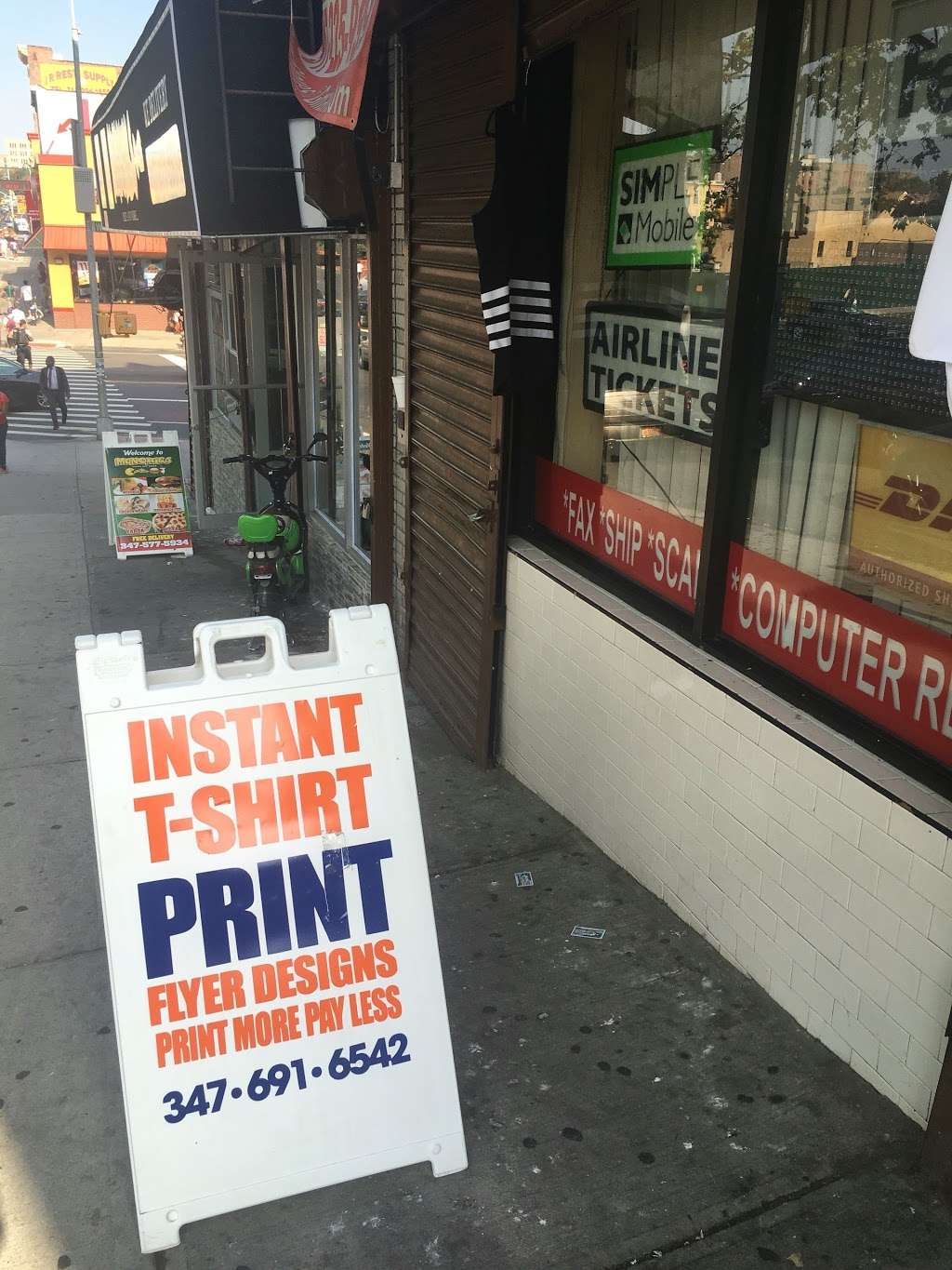 Instant t-shirt/ Hat printing - clothing store  | Photo 2 of 10 | Address: 392 E Tremont Ave, Bronx, NY 10457, USA | Phone: (347) 209-2295