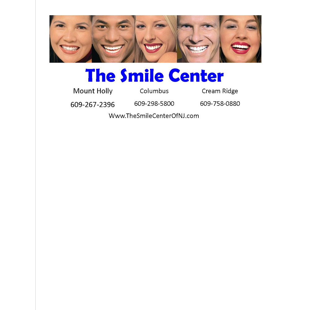 The Smile Center of Mansfield | 23659 Columbus Rd #1, Columbus, NJ 08022, USA | Phone: (609) 298-5800