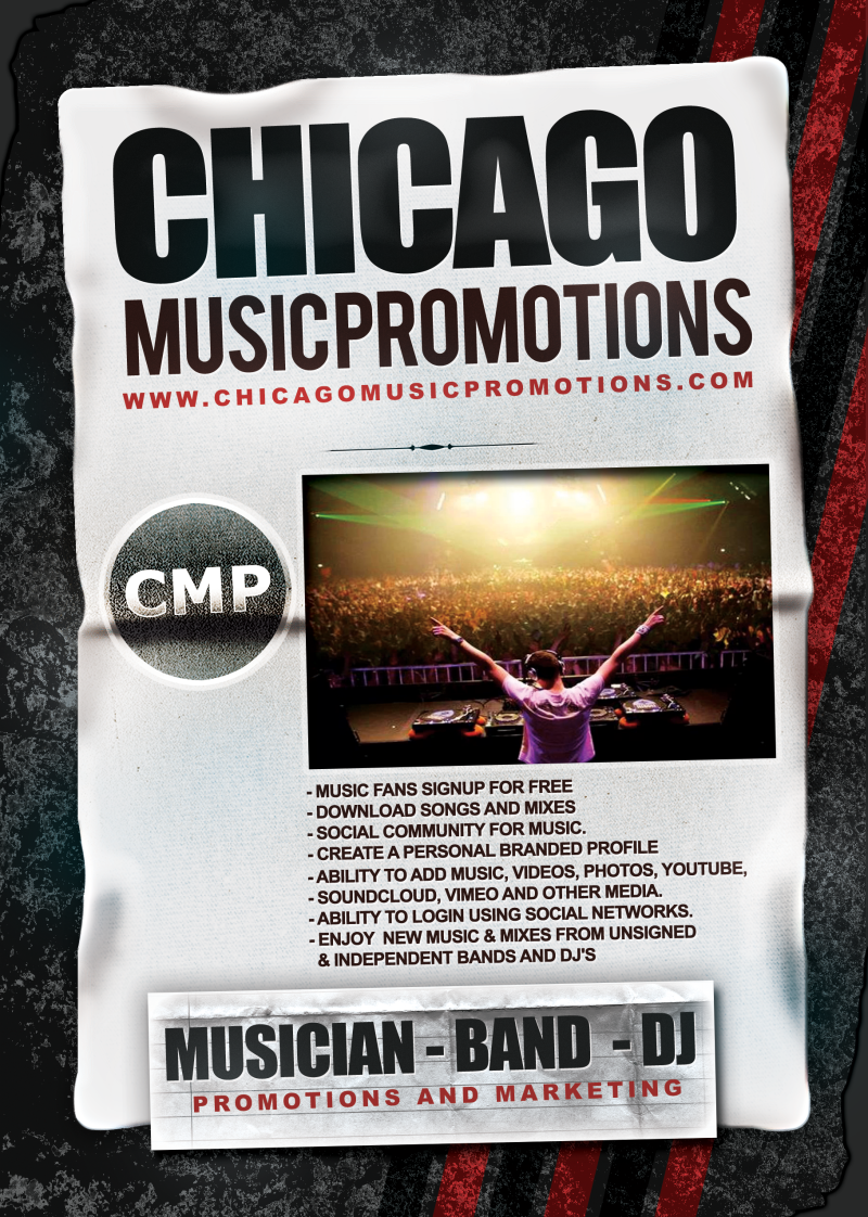 Chicago Music Promotions | 4852 W Homer St, Chicago, IL 60639, USA | Phone: (815) 814-3034