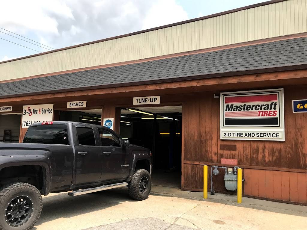 3-D Tire & Services | 209 N Jackson St, Greencastle, IN 46135, USA | Phone: (765) 653-3111