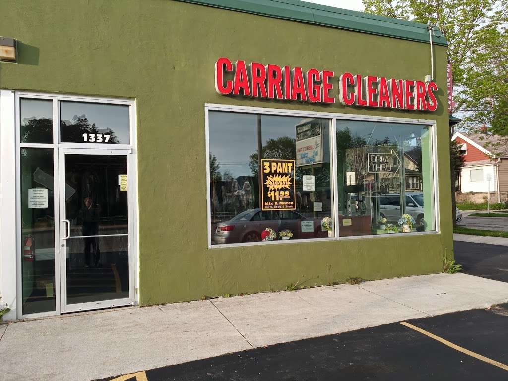 Carriage Cleaners | 1337 W Oklahoma Ave, Milwaukee, WI 53215 | Phone: (414) 384-3707