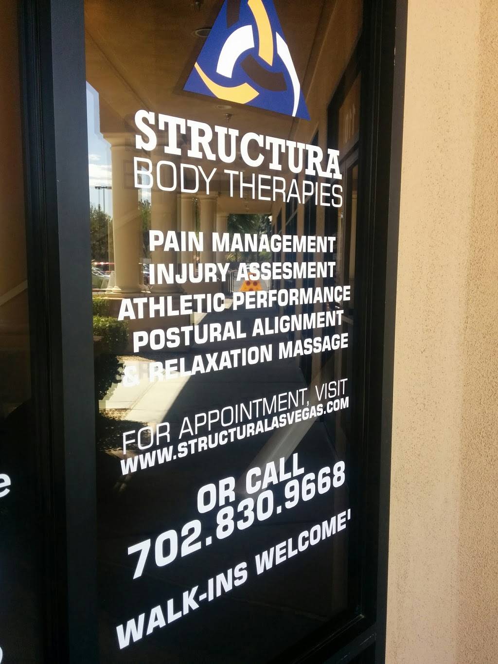 Structura Body Therapies | 7830 W Ann Rd #140, Las Vegas, NV 89149, USA | Phone: (702) 830-9668