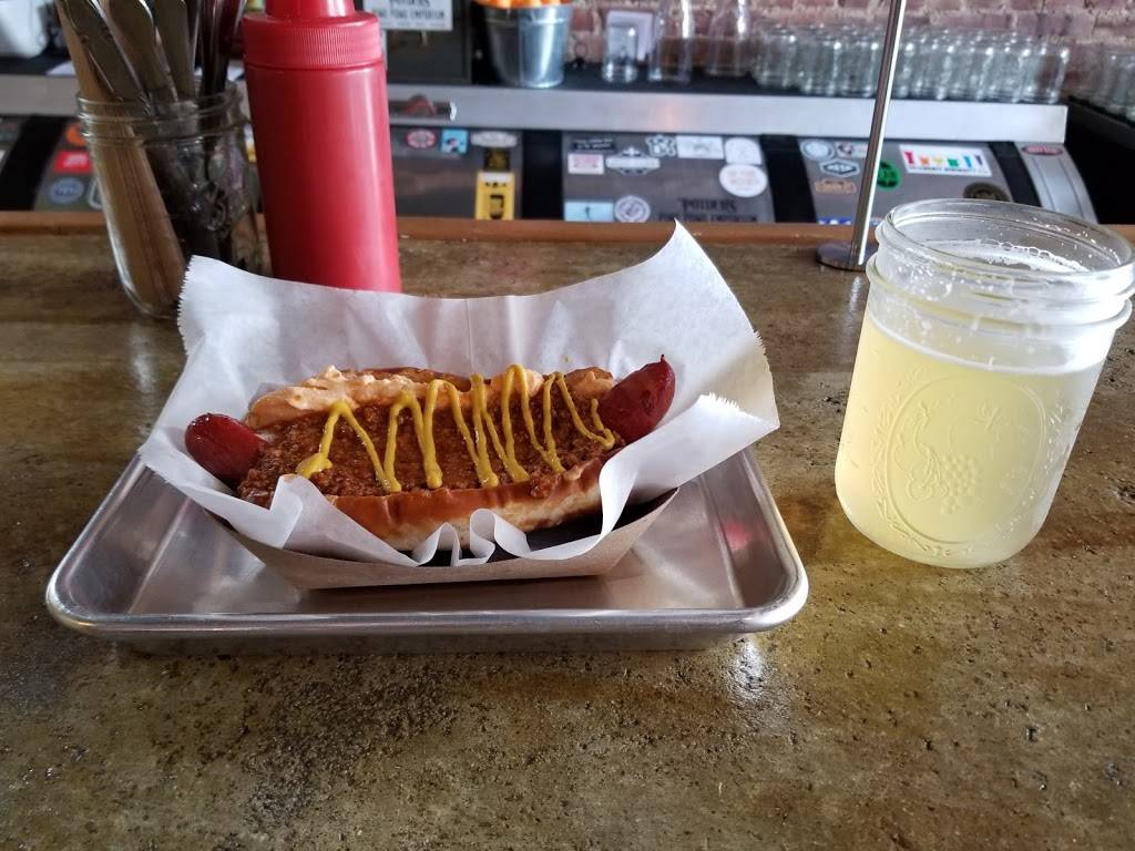 Red Top Gourmet Hotdogs | 1127 Logan St, Louisville, KY 40204, USA | Phone: (502) 640-2032