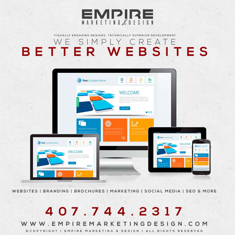 Empire Marketing & Design | 1724, 5524 Sycamore Canyon Dr, Kissimmee, FL 34758, USA | Phone: (407) 744-2317