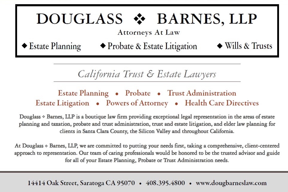 Douglass Barnes, LLP | 14414 Oak St, Saratoga, CA 95070, USA | Phone: (408) 395-4800