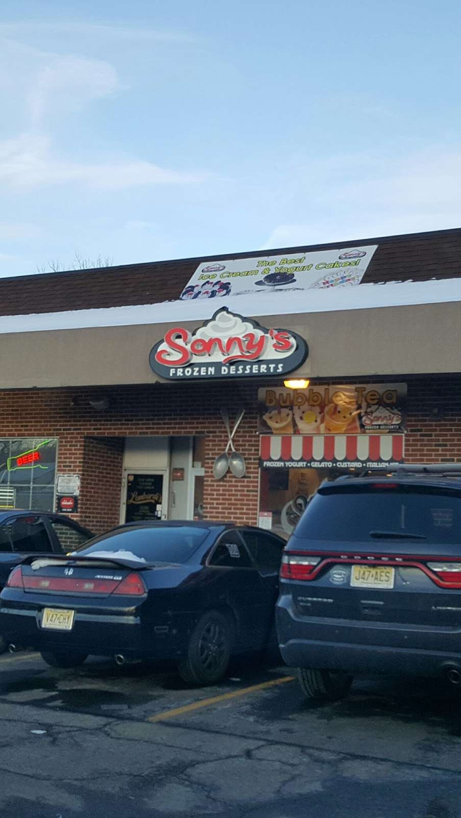 Sonnys Frozen Desserts | 599 Pompton Ave, Cedar Grove, NJ 07009 | Phone: (973) 433-0770