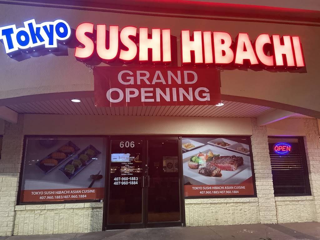 Tokyo Sushi Hibachi | 606 S Hunt Club Blvd, Apopka, FL 32703, USA | Phone: (407) 960-1883