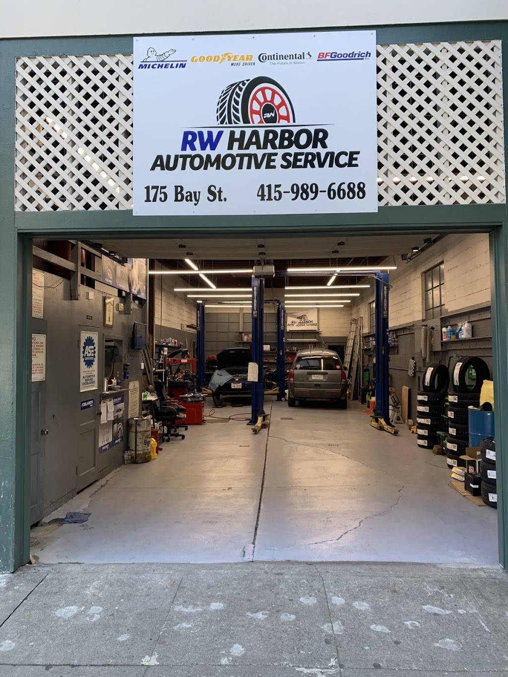 RW HARBOR AUTOMOTIVE SERVICE | 175 Bay St, San Francisco, CA 94133, USA | Phone: (415) 989-6688