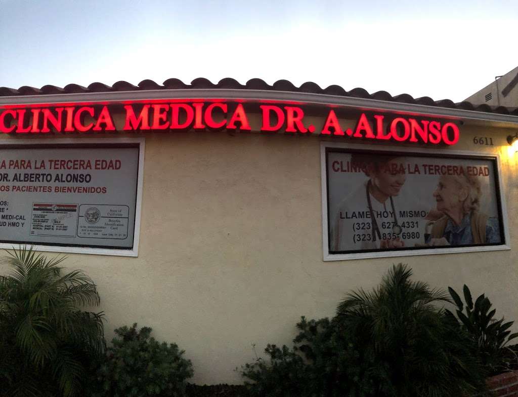 Clinica Dr.Alberto Alonso | 6611 Seville Ave, Huntington Park, CA 90255, USA | Phone: (323) 627-4331