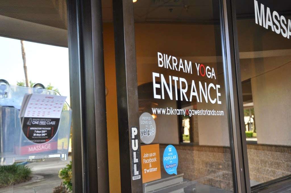 Bikram Yoga West Orlando | 5302 Central Florida Pkwy, Orlando, FL 32821, USA | Phone: (407) 238-0755