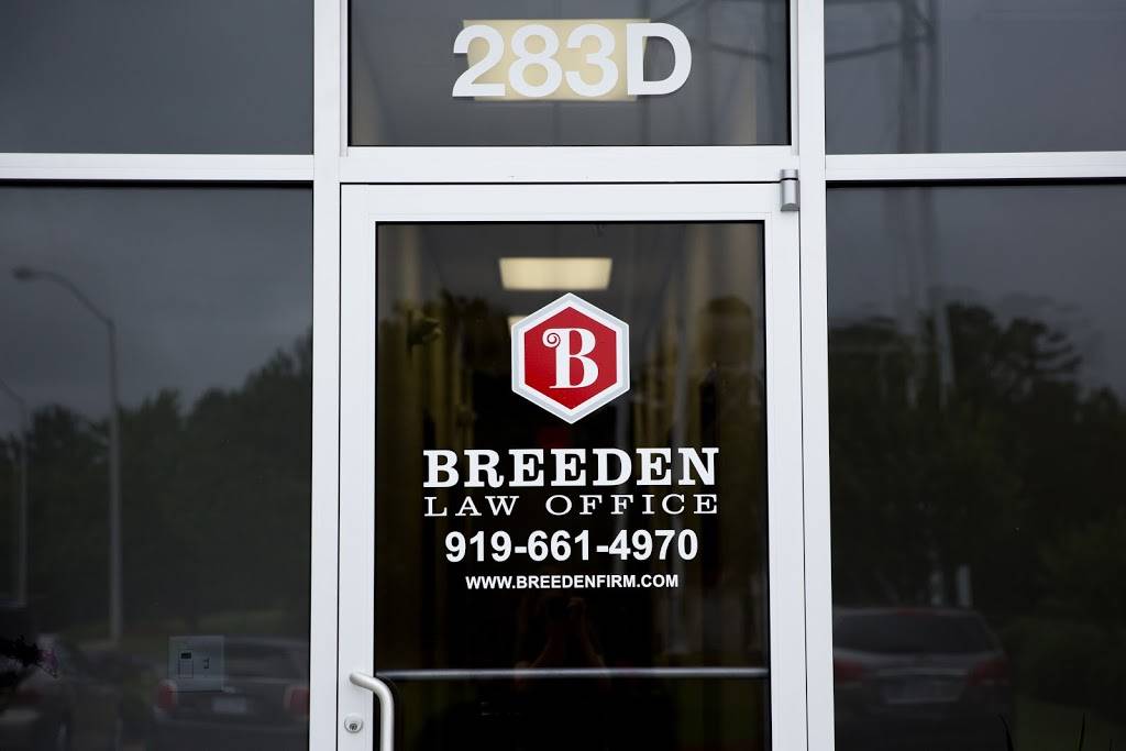 Breeden Law Office | 283 D, Glen Rd, Garner, NC 27529, USA | Phone: (919) 230-8626