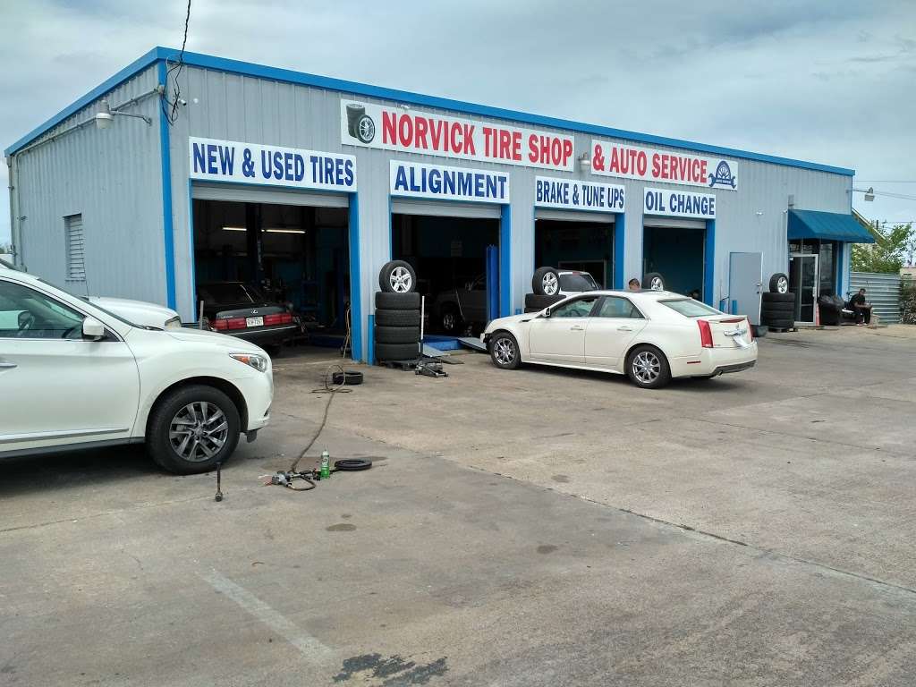 Norvick Tire Shop | 14232 S Post Oak Rd, Houston, TX 77045, USA | Phone: (713) 413-9166