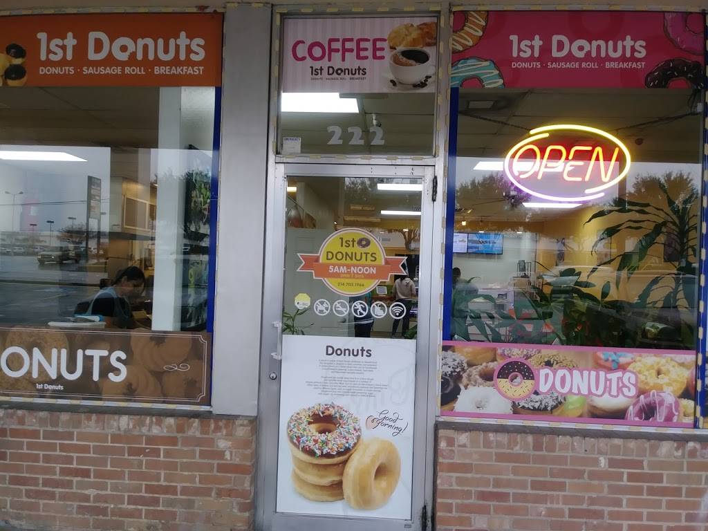 1st Donuts | 149 W Kingsley Rd #222, Garland, TX 75041, USA | Phone: (214) 703-1966