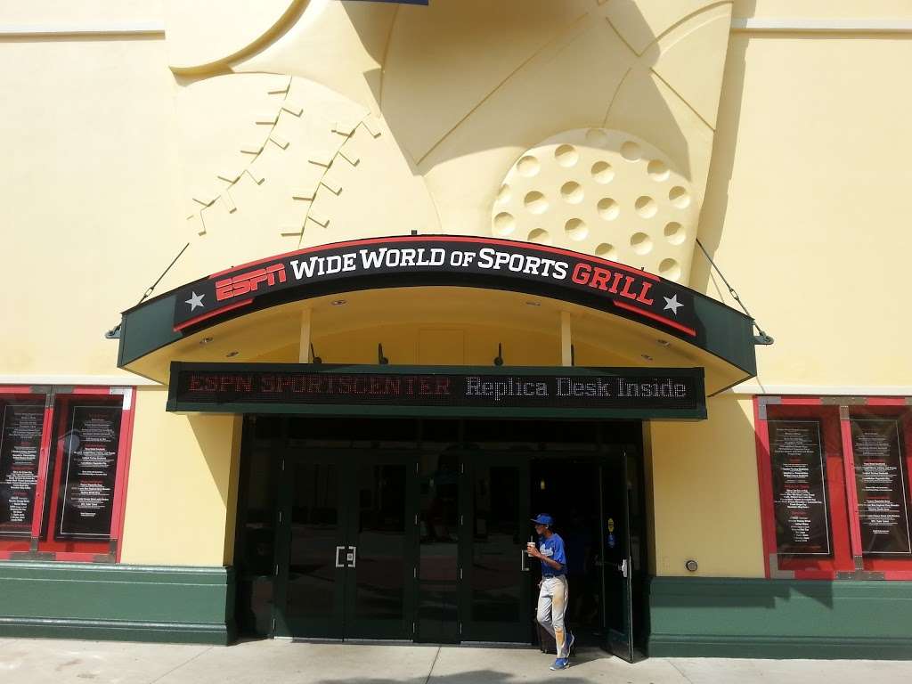 ESPN Wide World of Sports Grill | 700 S Victory Way, Kissimmee, FL 34747 | Phone: (407) 939-3463