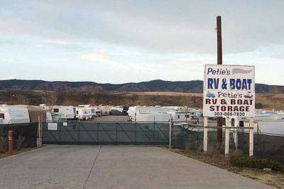 Peties RV & Boat Storage | 5699 N Peterson Rd, Sedalia, CO 80135 | Phone: (303) 885-7830