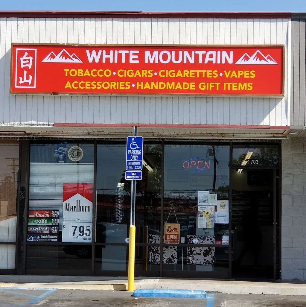 White Mountain | 1703 W Valley Blvd, Alhambra, CA 91803, USA | Phone: (626) 282-3508