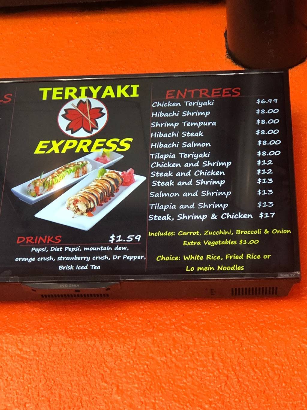 Teriyaki Express | 3226 Clark Ave, Cleveland, OH 44109, USA | Phone: (216) 938-6000