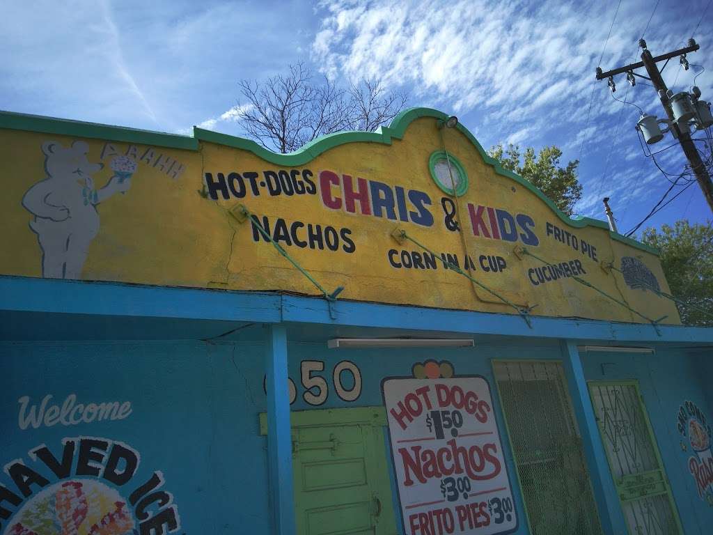 Chris & Kids Sno-Cones | 650 Porter St, San Antonio, TX 78210, USA | Phone: (210) 843-2550