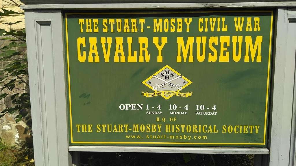 Stuart-Mosby Civil War Cavalry Museum | 13938 Braddock Rd, Centreville, VA 20120, USA | Phone: (703) 971-4984