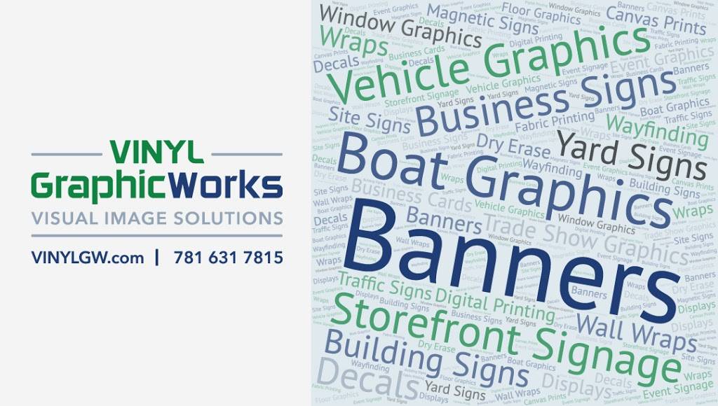 Vinyl GraphicWorks | 30 Doaks Ln, Marblehead, MA 01945, USA | Phone: (781) 631-7815