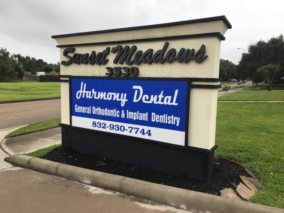 Harmony Dental in Pearland | 3530 Sunset Meadows Dr, Pearland, TX 77581 | Phone: (832) 583-7545